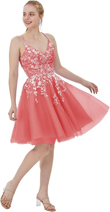 Tulle Homecoming Dresses 2025 Short Prom Dresses for Teens Sweet 16 Quinceanera Dresses