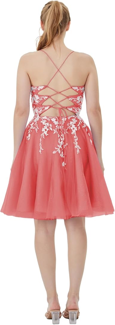 Tulle Homecoming Dresses 2025 Short Prom Dresses for Teens Sweet 16 Quinceanera Dresses