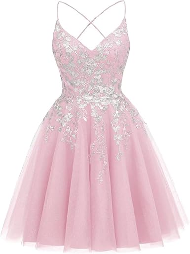Tulle Homecoming Dresses 2025 Short Prom Dresses for Teens Sweet 16 Quinceanera Dresses