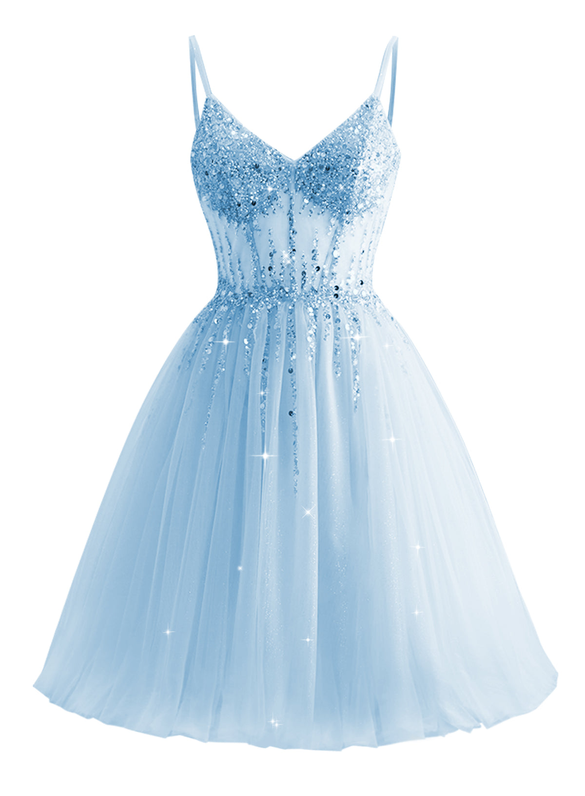 Tulle Homecoming Dresses 2025 Prom Dresses Short Sparkly Beaded Formal Party Gowns